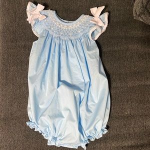 3T smocked bubble